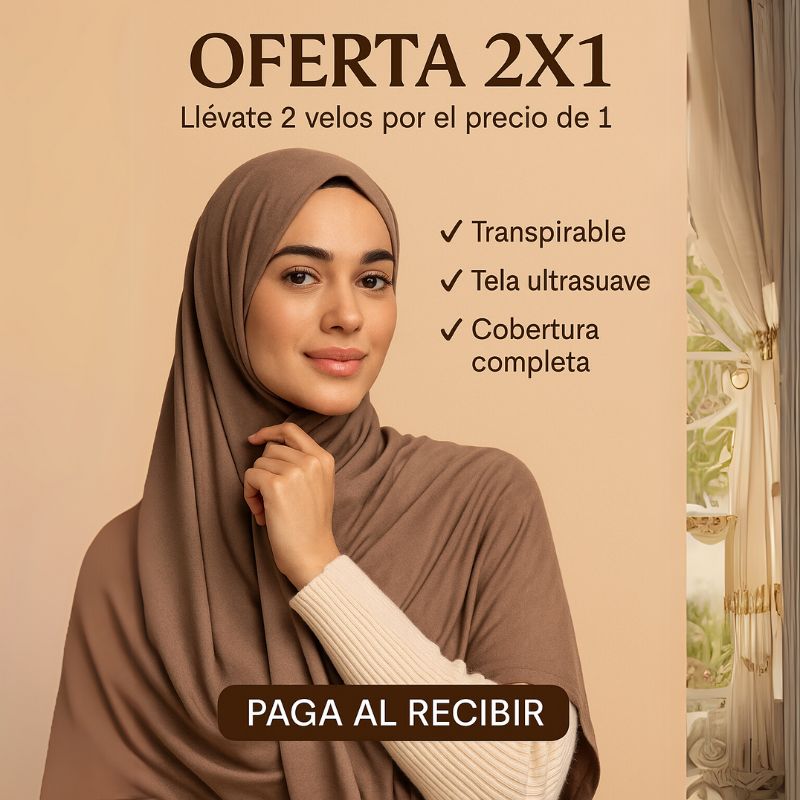 2X1 | Hijab Velo Nura